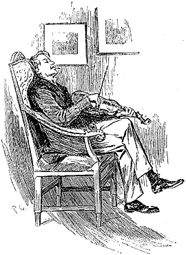 Sherlock Holmes spielt Violine